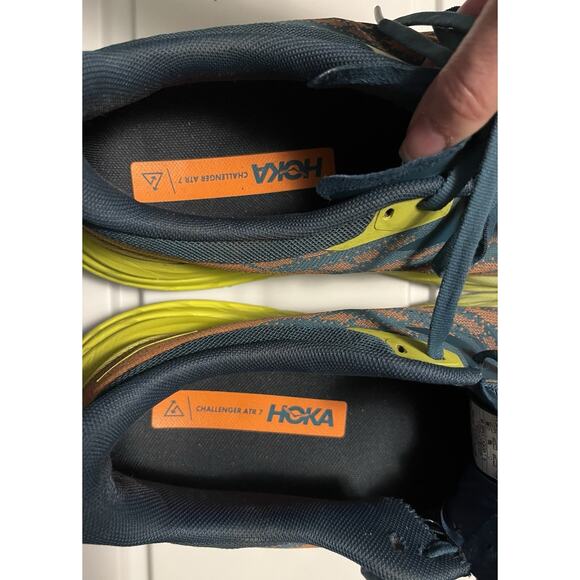 Hoka Speedgoat 5 Trail Running Shoes Blue Coral Men's Size 11.5D Insole Replaced - Picture 9 of 14